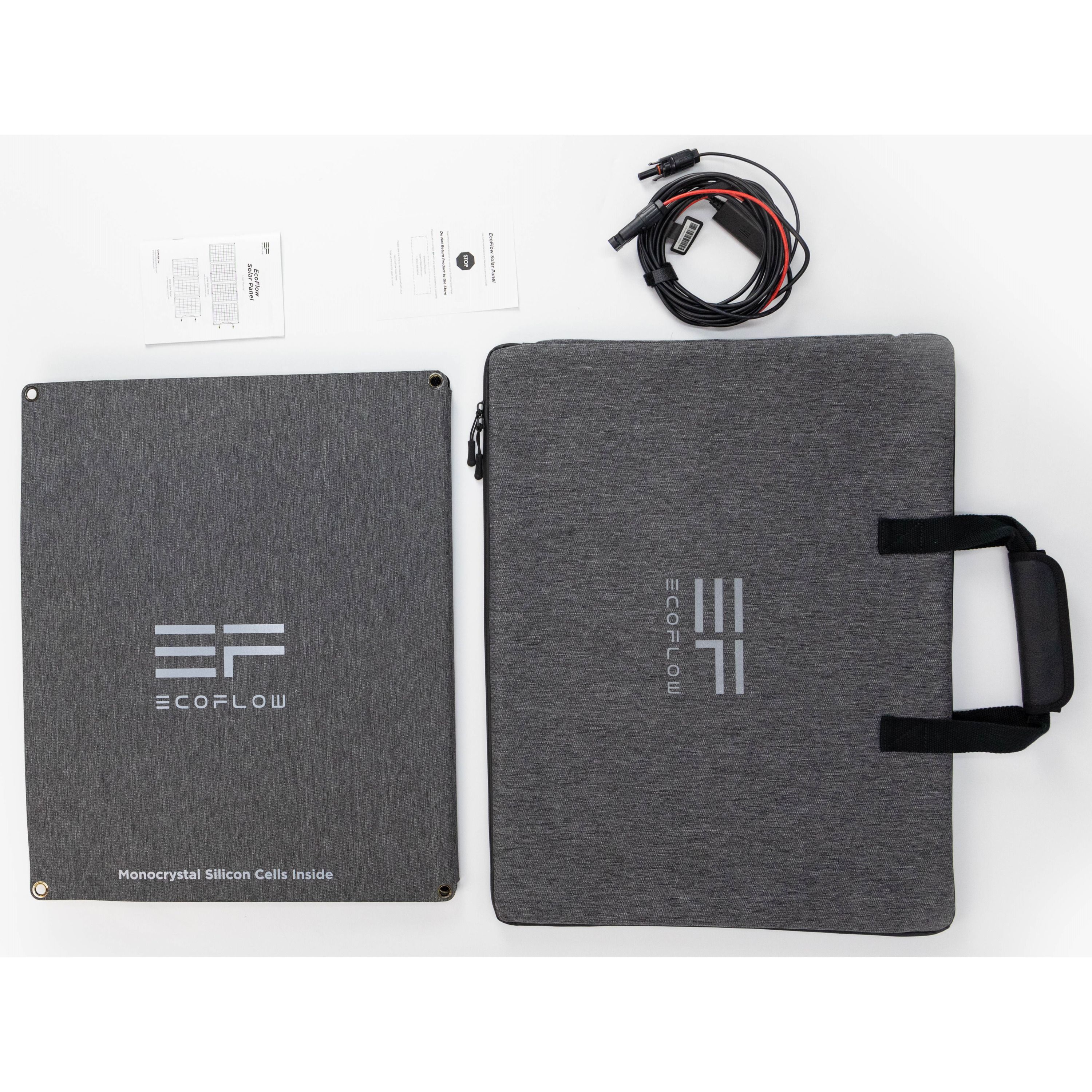 EcoFlow EFSOLAR110N Portable Black Solar panel