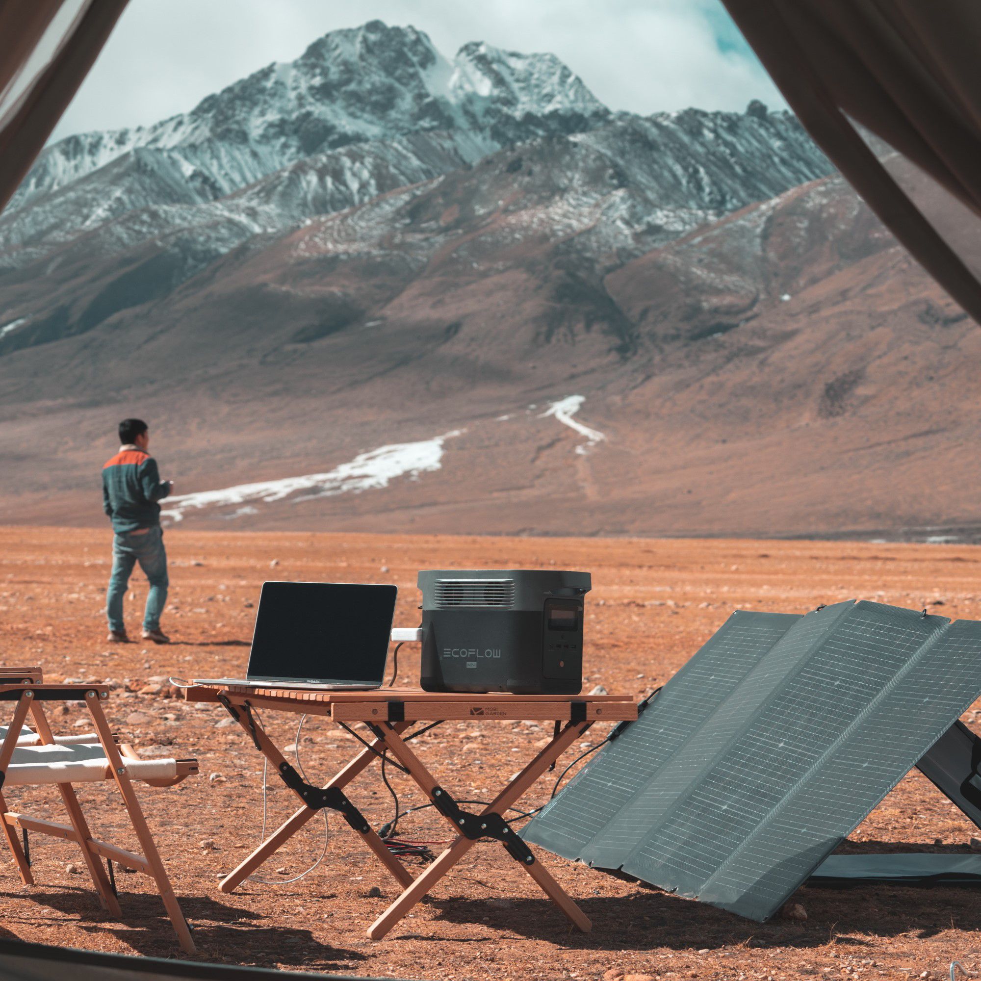 EcoFlow SOLAR220W Portable Black Solar panel