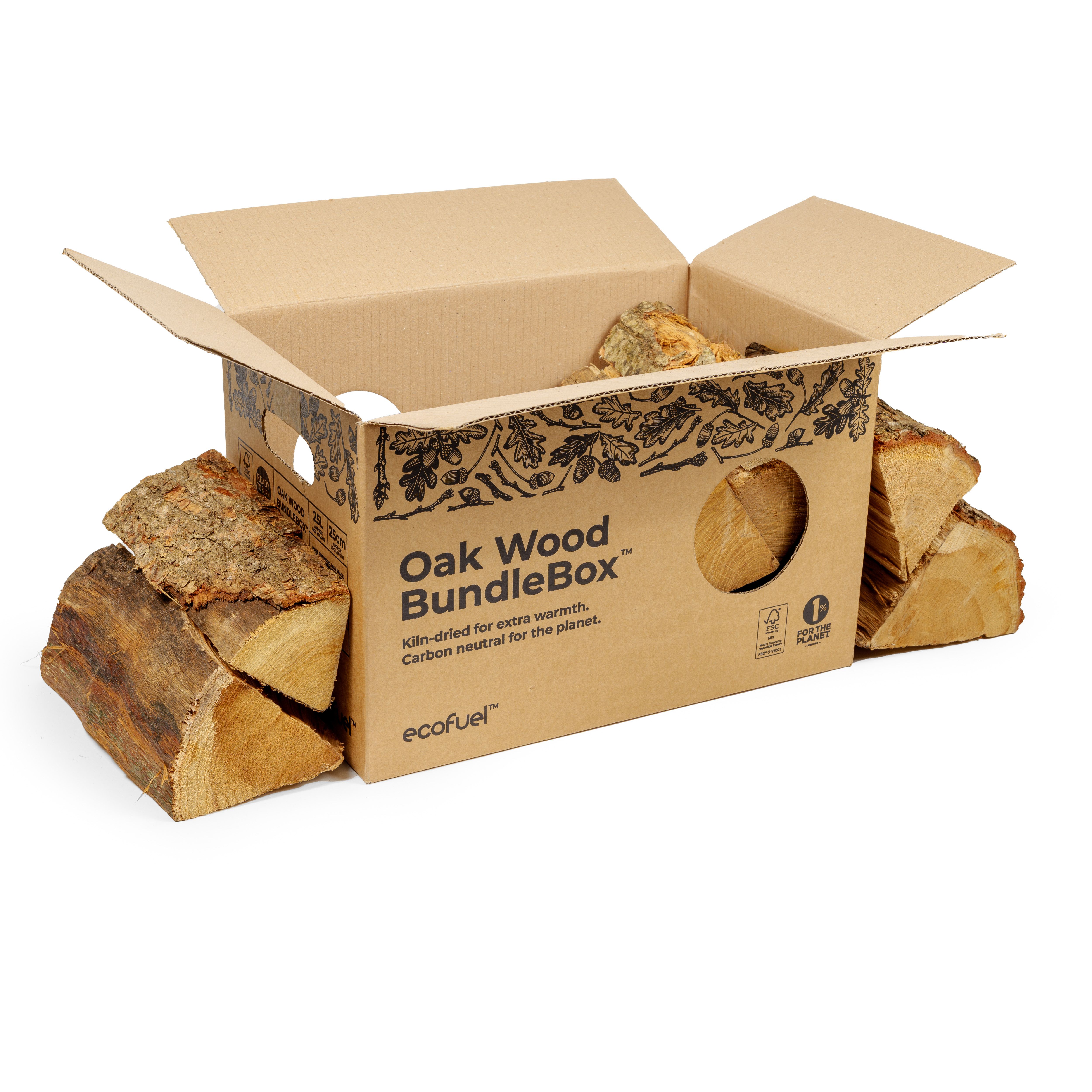 ECOFUEL™ Bundlebox Hardwood Kiln dried European oak Firewood