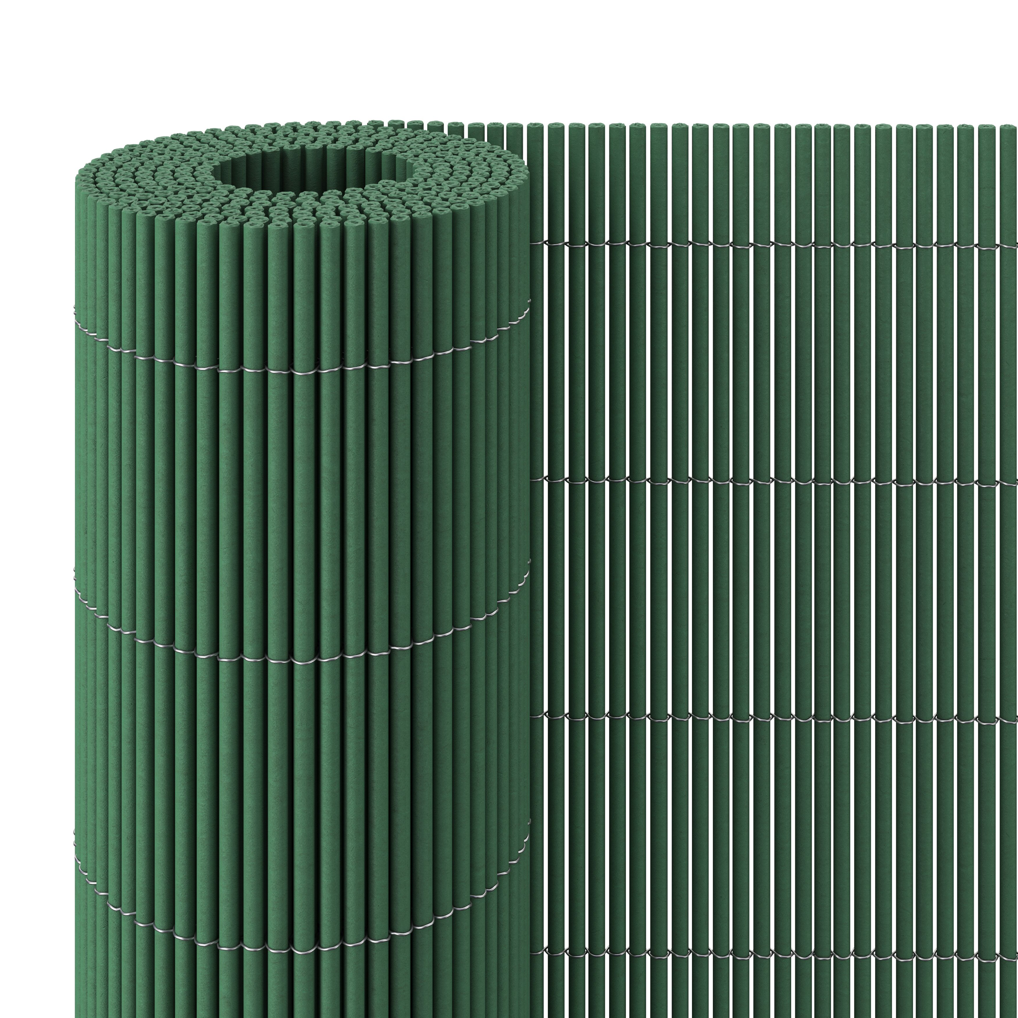 Ecologic Green Composite Garden screen (H)1m (W)3m