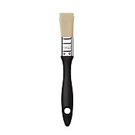 Economy 0.7" Flagged tip Flat paint brush
