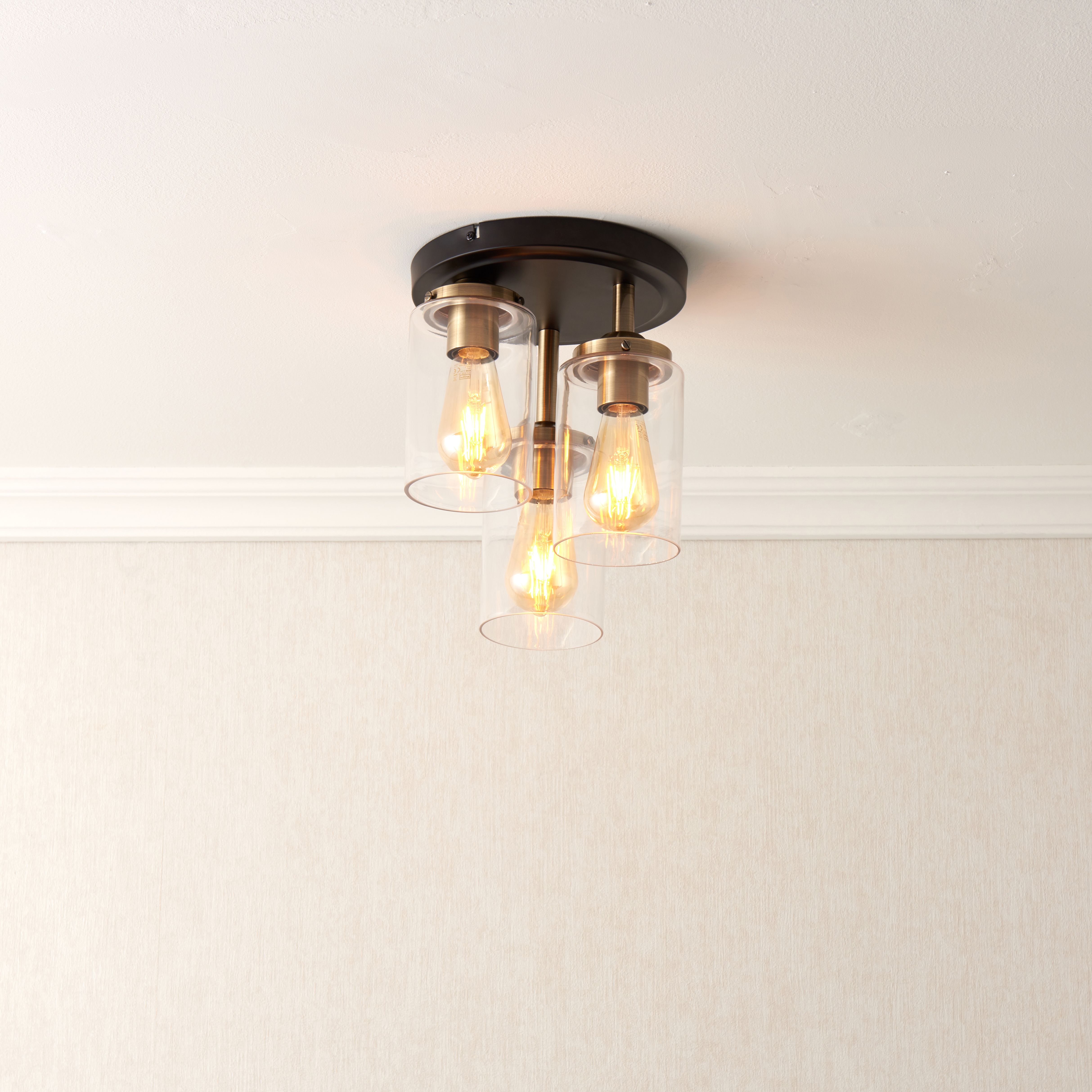 Black ceiling deals and wall lights