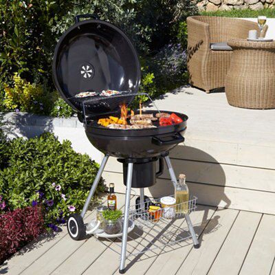 Eiger Black Charcoal Barbecue 