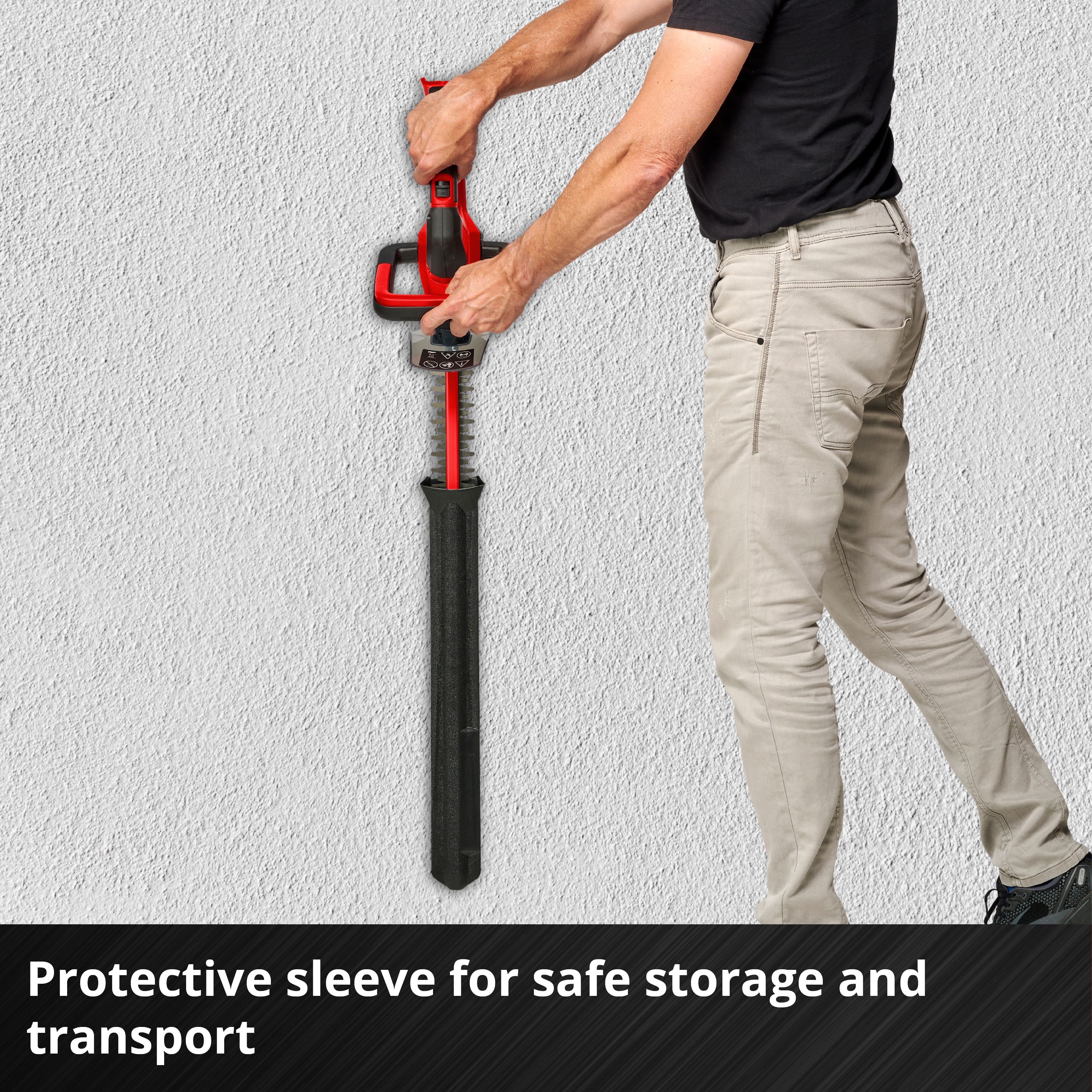 Einhell 18V Cordless 550mm Hedge trimmer (Bare Tool) - GC-CH 18/50 Li-Solo