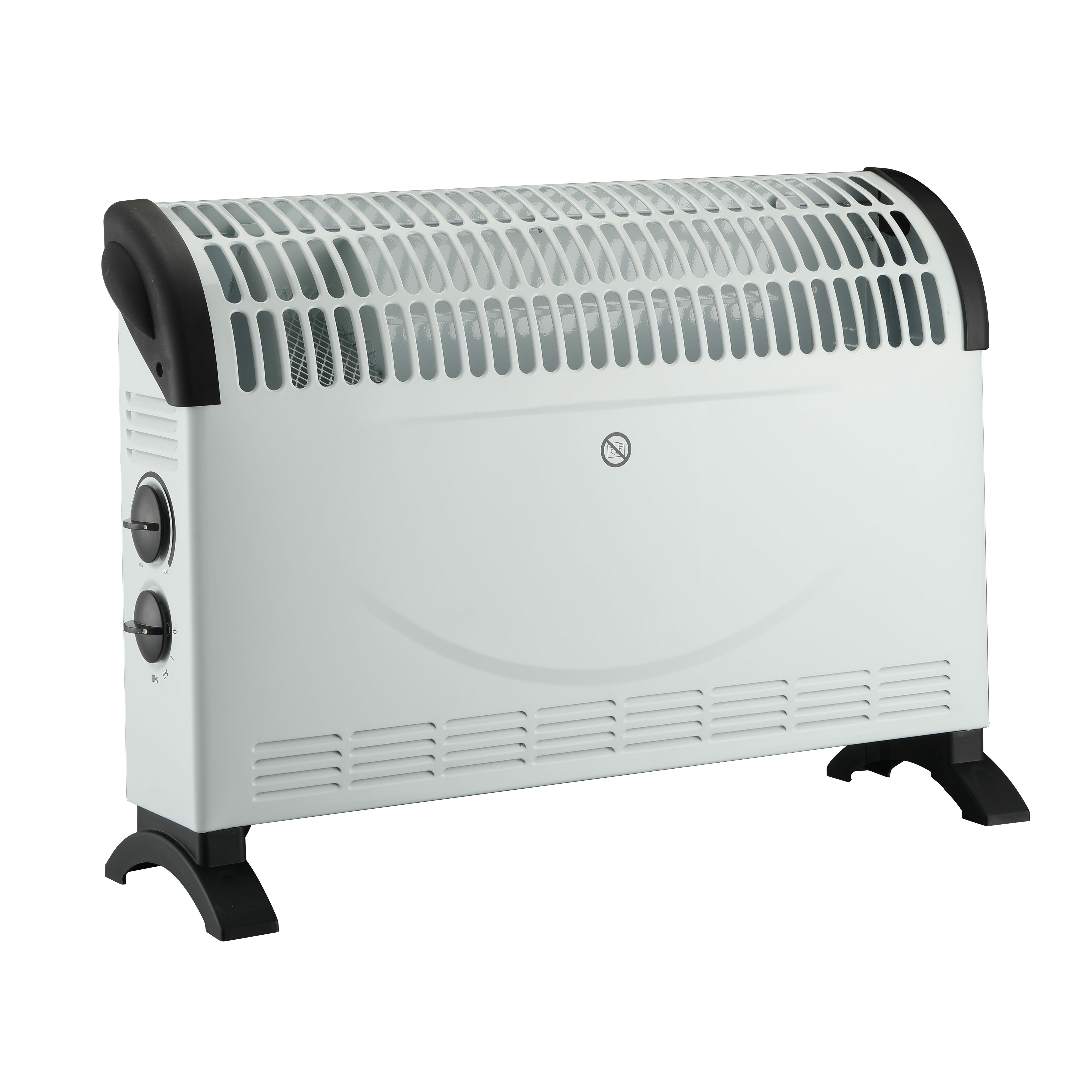 Electric 2000W White Convector Heater | DIY At B&Q