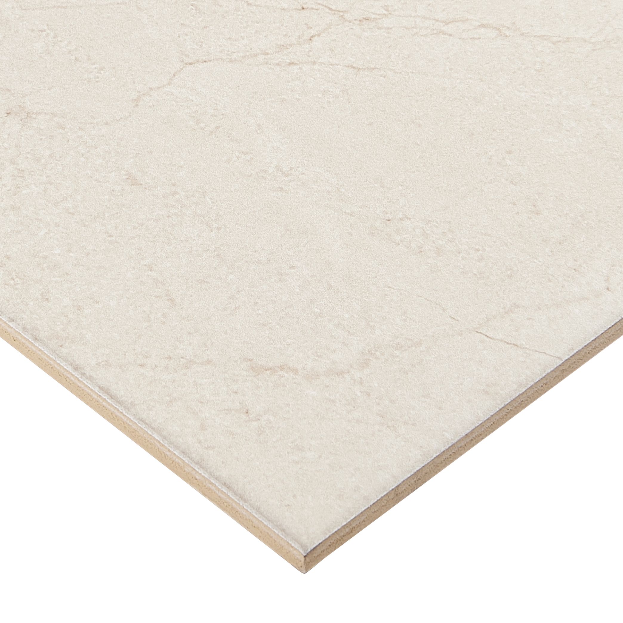 Elegance Beige Gloss Marble effect Ceramic Indoor Wall Tile Sample