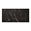 Elegance Black Gloss Plain Marble effect Ceramic Floor Tile Sample