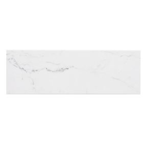 Elegance White Gloss Marble effect Ceramic Wall Tile Sample