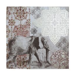 Elephant Canvas art (H)800mm (W)400mm