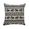 Elephant Monochrome Cushion