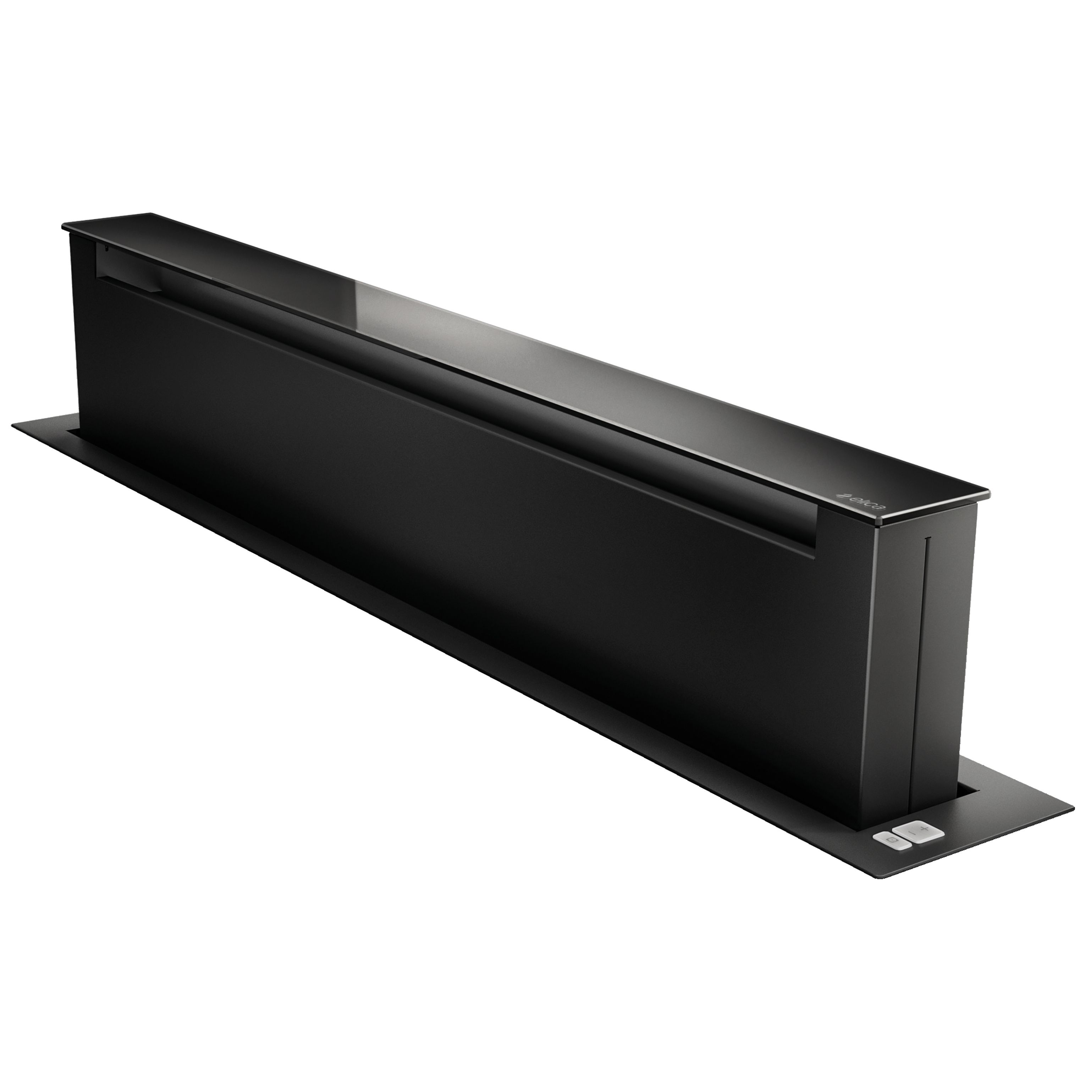 Elica PANDORA-BLK Tempered glass Downdraft Cooker hood (W)79.8cm - Black