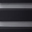 Elin Corded Dark grey Striped Day & night Roller Blind (W)120cm (L)180cm