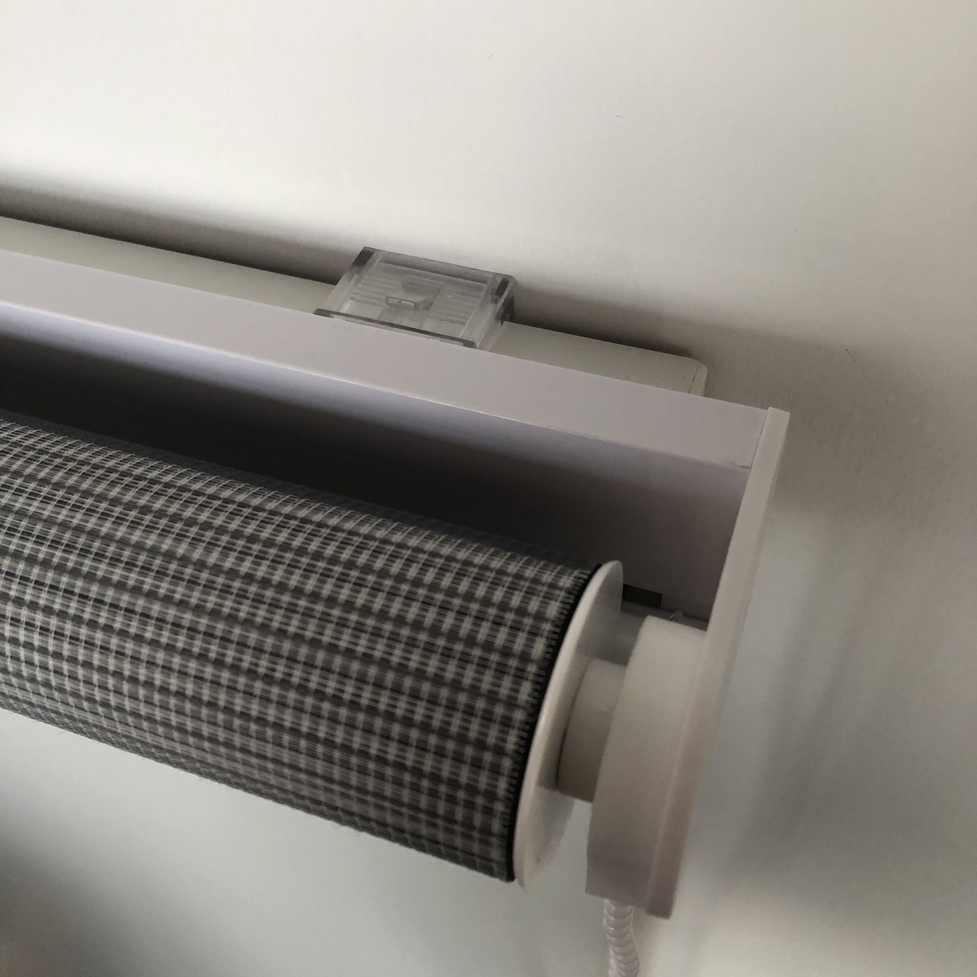Elin Corded Dark grey Striped Day & night Roller Blind (W)120cm (L)180cm - 8