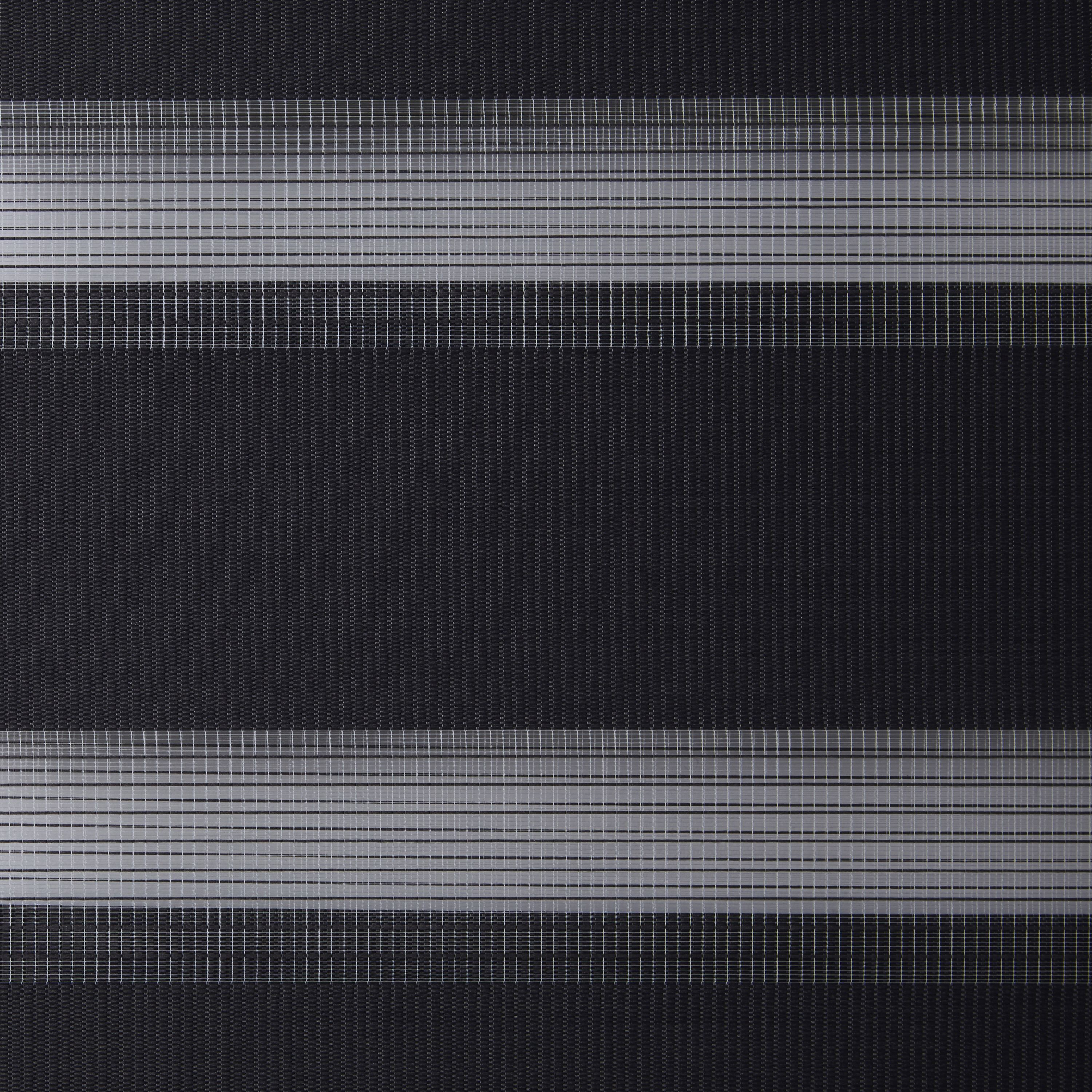 Elin Dark grey Striped Day & night Roller Blind (W)160cm (L)180cm - 4