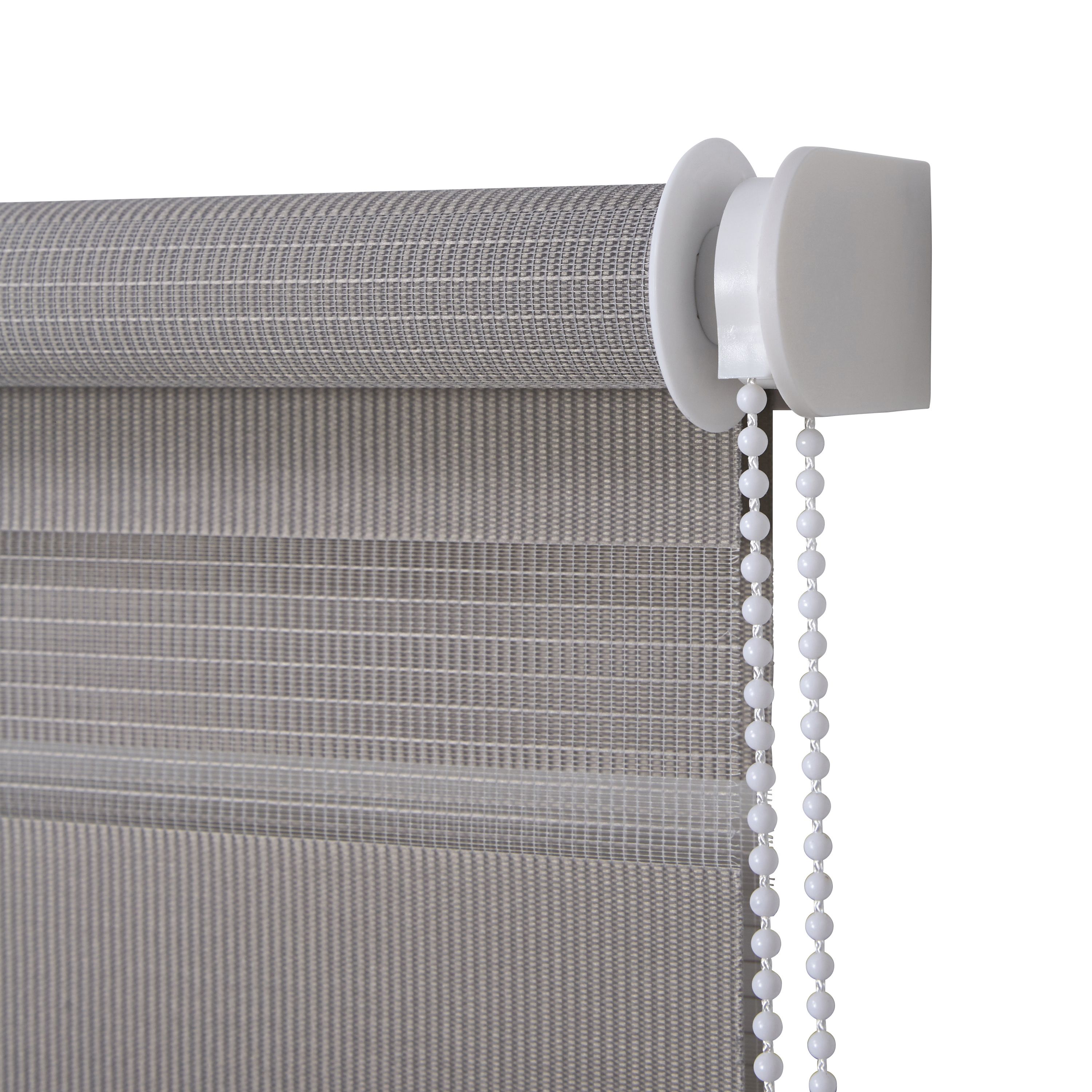 Elin Corded Linen Striped Day & night Roller Blind (W)60cm (L)180cm