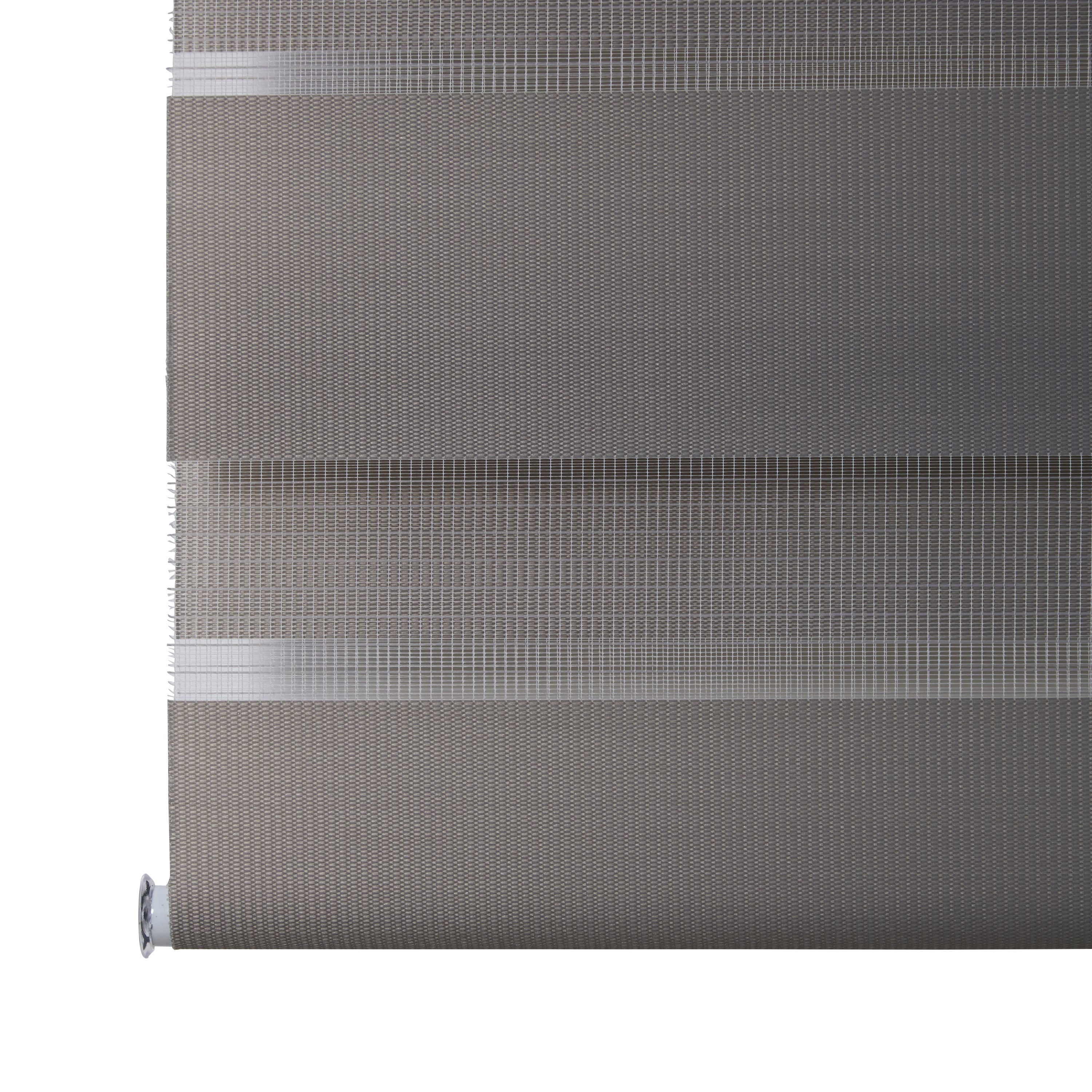 Elin Corded Linen Striped Day & night Roller Blind (W)60cm (L)180cm