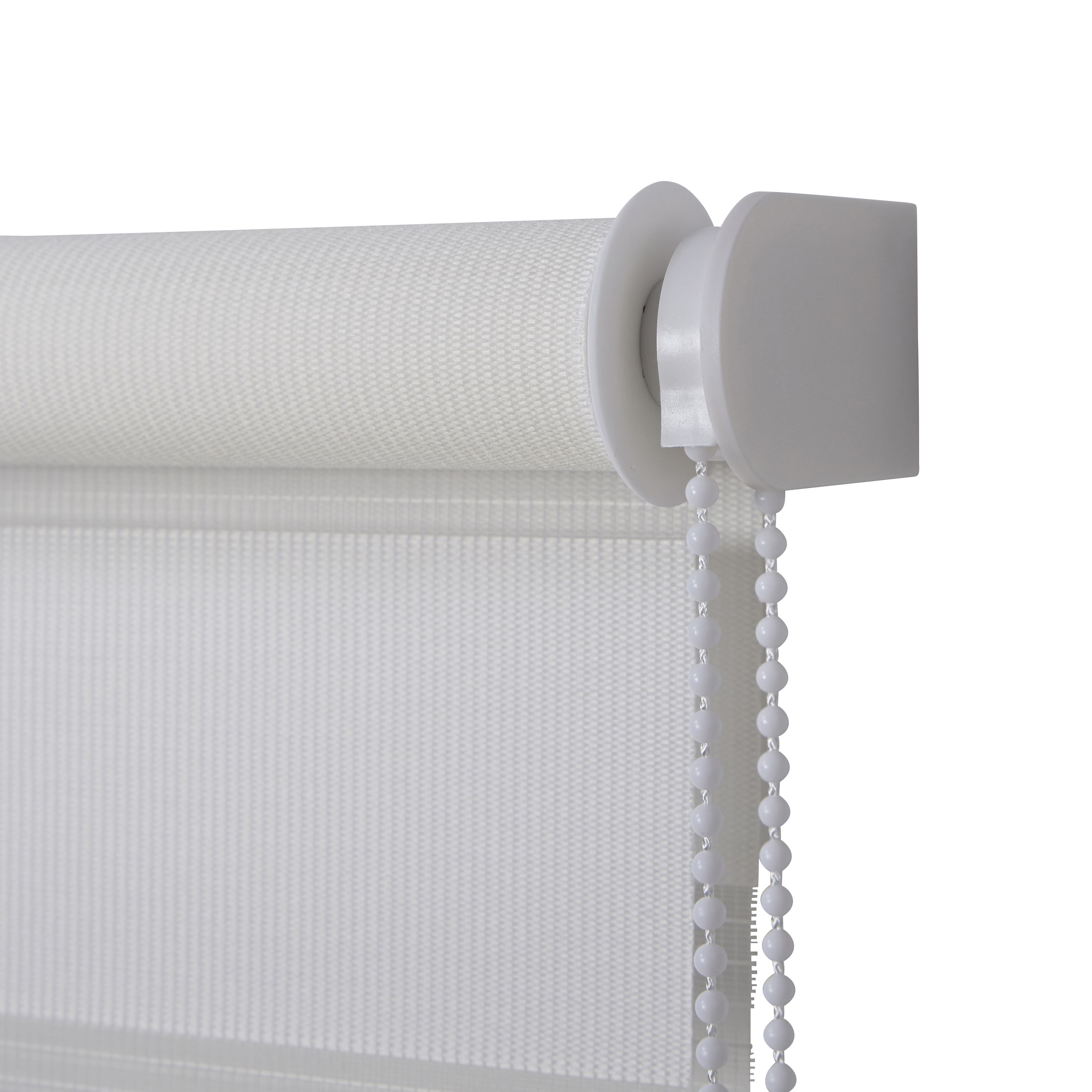 Elin Corded White Striped Day & night Roller Blind (W)120cm (L)180cm - 3