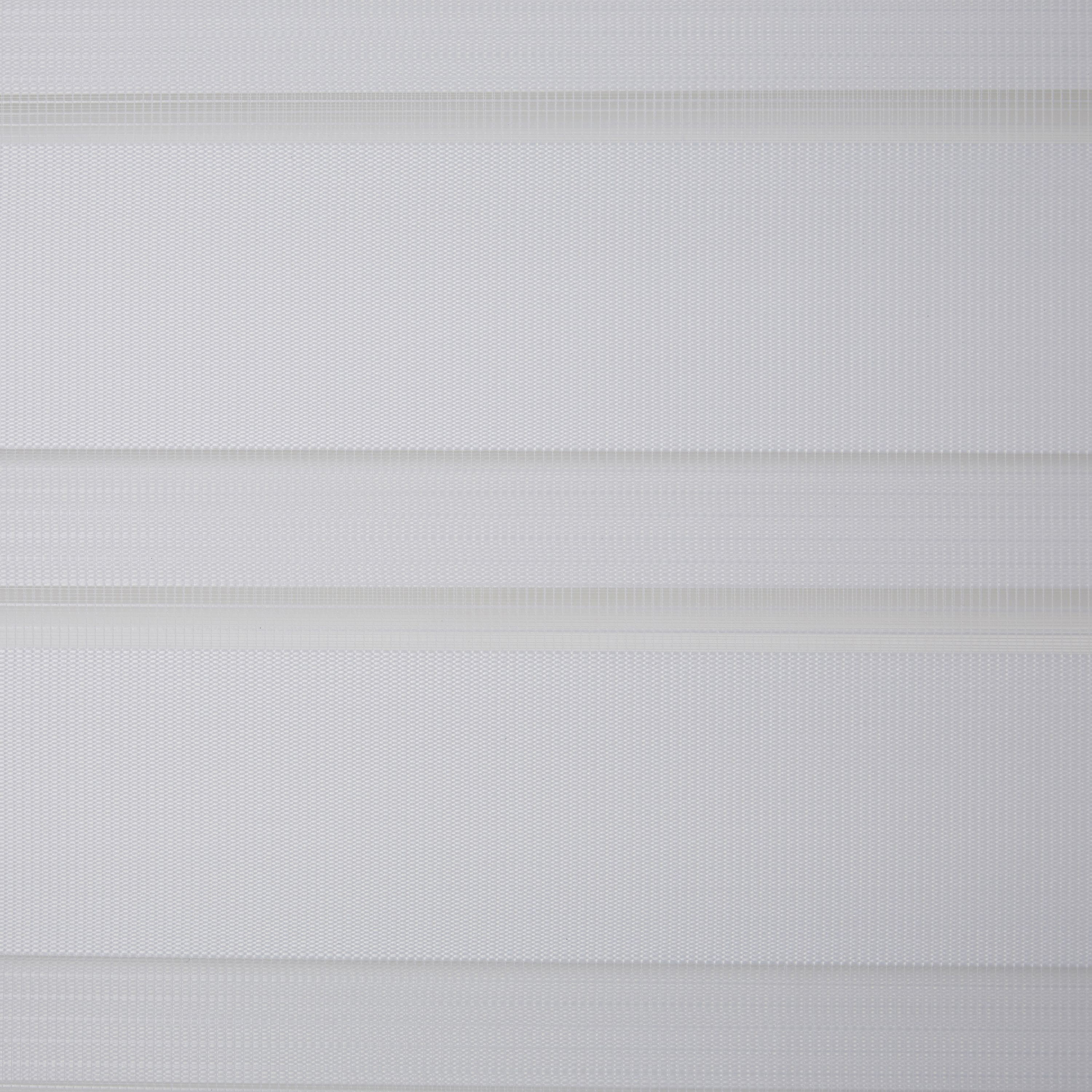 Elin Corded White Striped Day & night Roller Blind (W)120cm (L)180cm