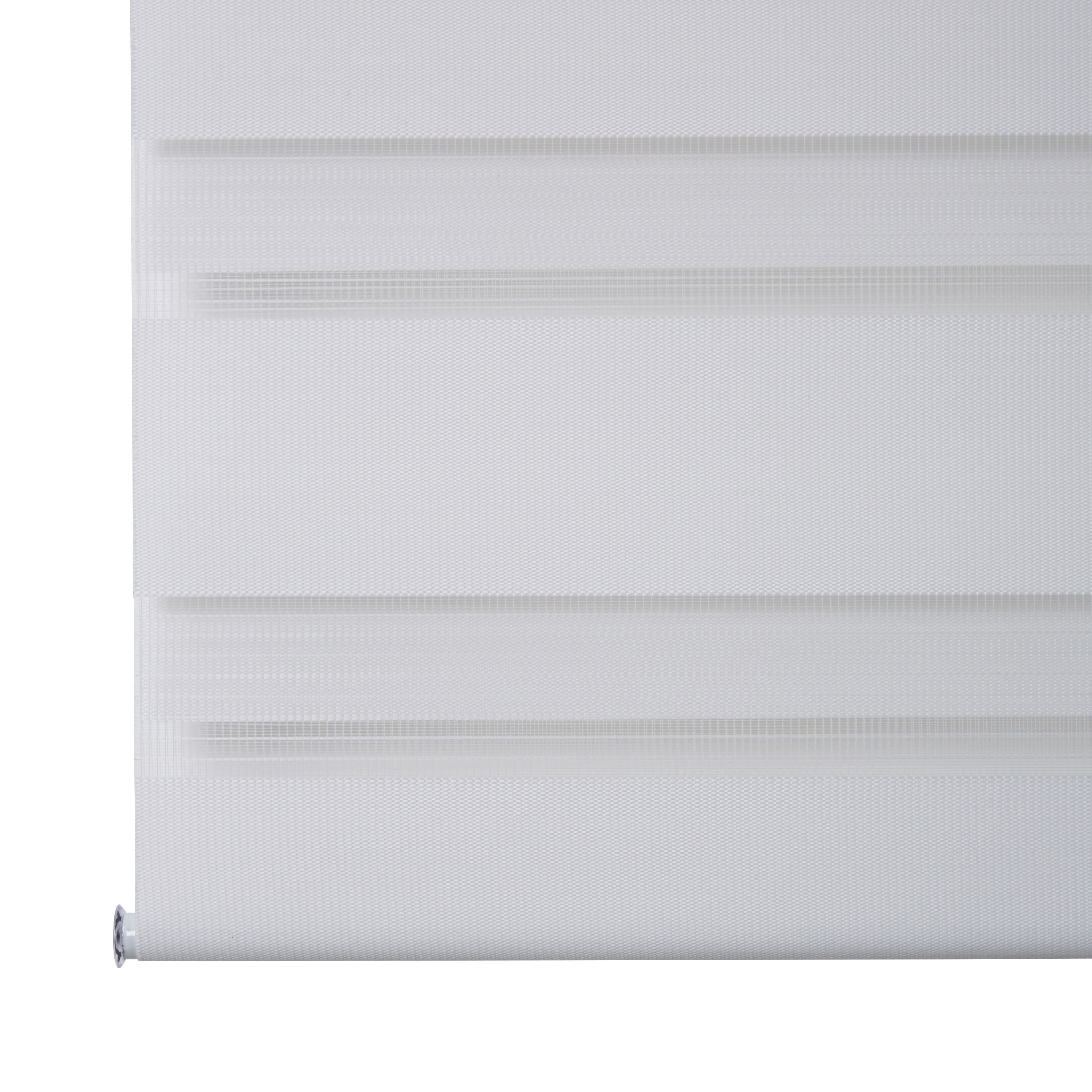 Elin Corded White Striped Day & night Roller Blind (W)120cm (L)180cm - 5
