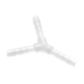 Eliza Tinsley 22879295 White Push-fit Y piece (Dia)19mm, Pack of 2