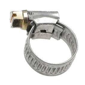 Eliza Tinsley Zinc-plated Steel Worm drive 11mm- 16mm Hose clip, Pack of 4