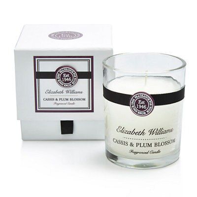 Elizabeth Williams White Cassis & plum blossom Boxed jar candle