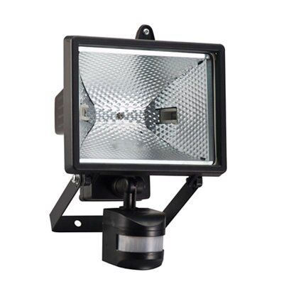 Buy Argos Home 400W Black Floodlight & PIR, Security lights