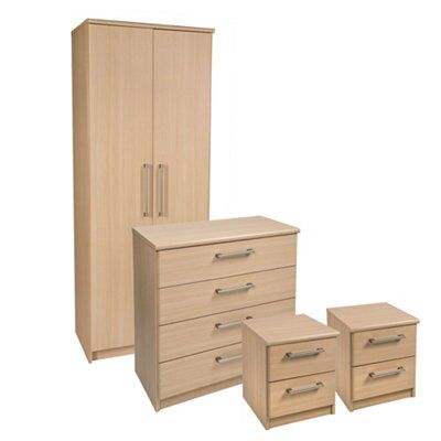 Elsey Oak effect Bedroom furniture set