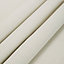 Elva Cream Plain Blackout Pencil pleat Curtains (W)167cm (L)183cm, Pair
