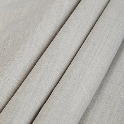 Elva Grey Plain Blackout Pencil pleat Curtains (W)228cm (L)228cm, Pair