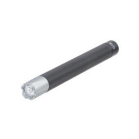 Elwis Mini Black, silver & red 160lm LED Battery-powered Inspection torch