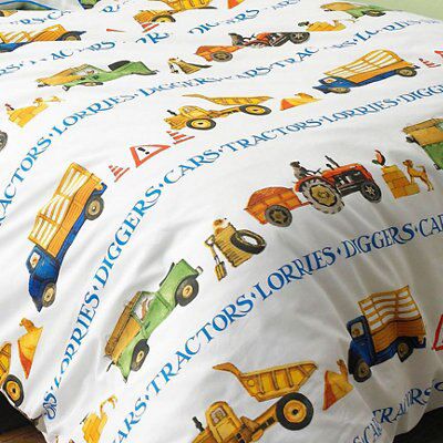 Emma Bridgewater Men at work Multicolour Single Bedding set