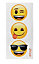 Emoji Faces Multicolour Towel