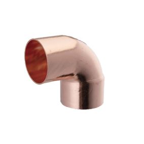 End feed Pipe elbow 15mm, Pack of 2