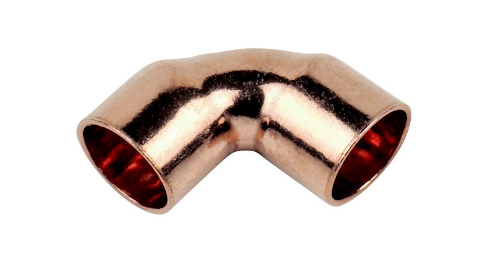 End feed Pipe elbow (Dia)10mm, Pack of 2