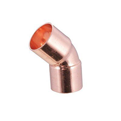 End feed Pipe elbow (Dia)22mm, Pack of 10