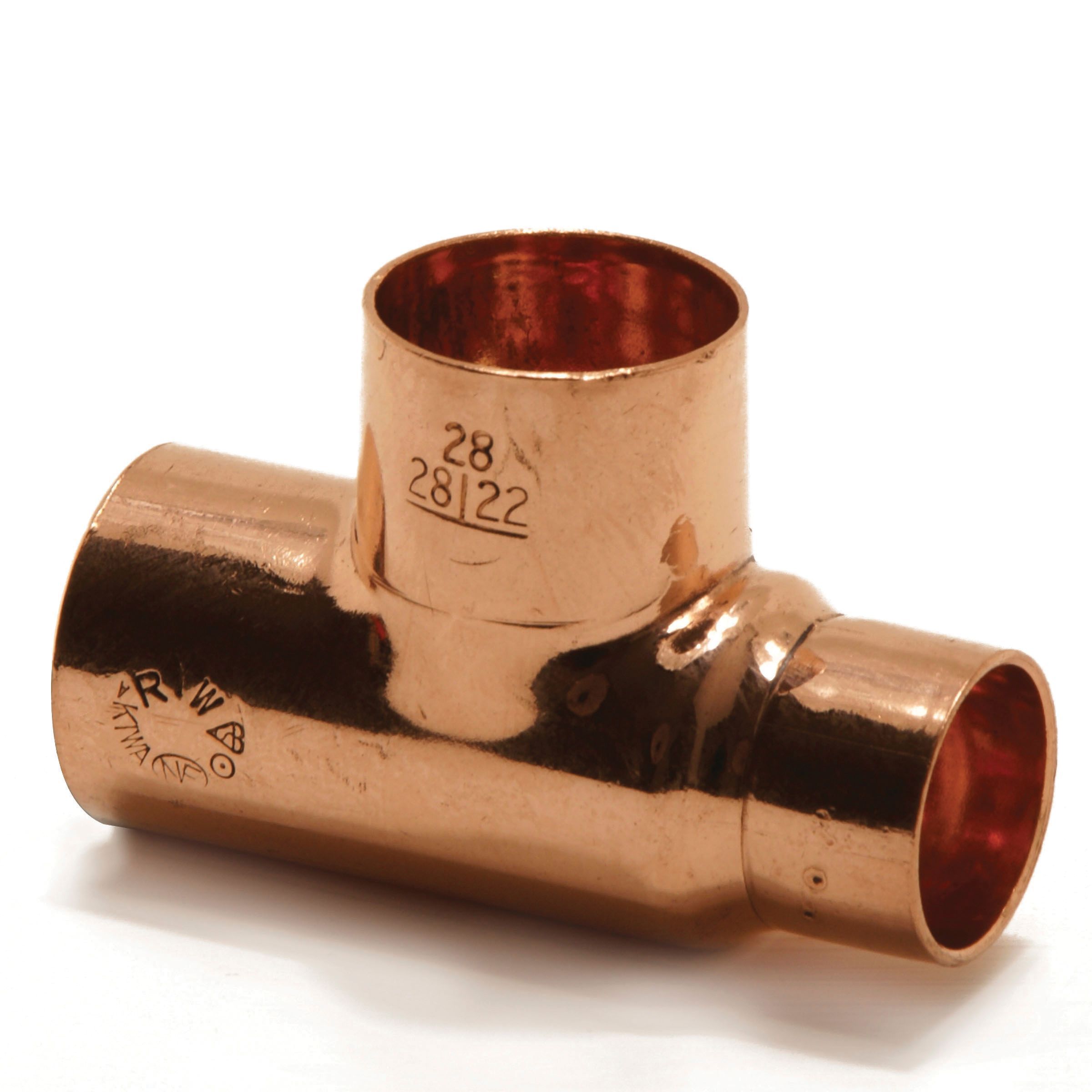 Endex Copper Solder ring Reducing Tee