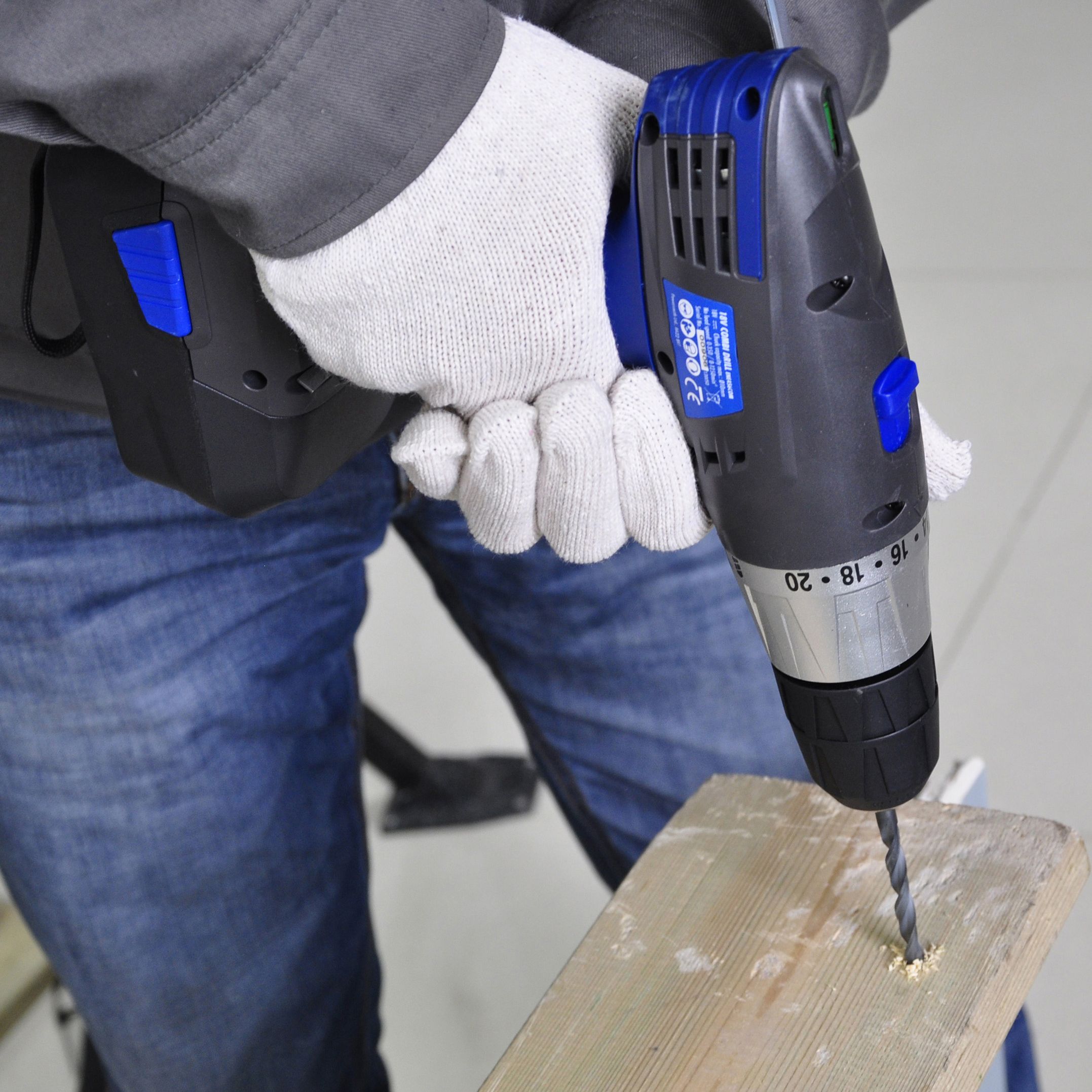 Energer 18V Ni-Cd Cordless Combi drill (1 x 1.3Ah) - ENE456COM