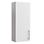 Ennis Gloss White Modern Single Wall cabinet (W)295mm (H)720mm