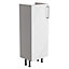 Ennis Slim Gloss White Modern Freestanding Base unit (W)295mm (H)820mm