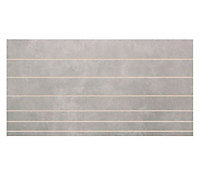 Enviro Platinum Scored Ceramic Tile, Pack of 6, (L)400mm (W)200mm