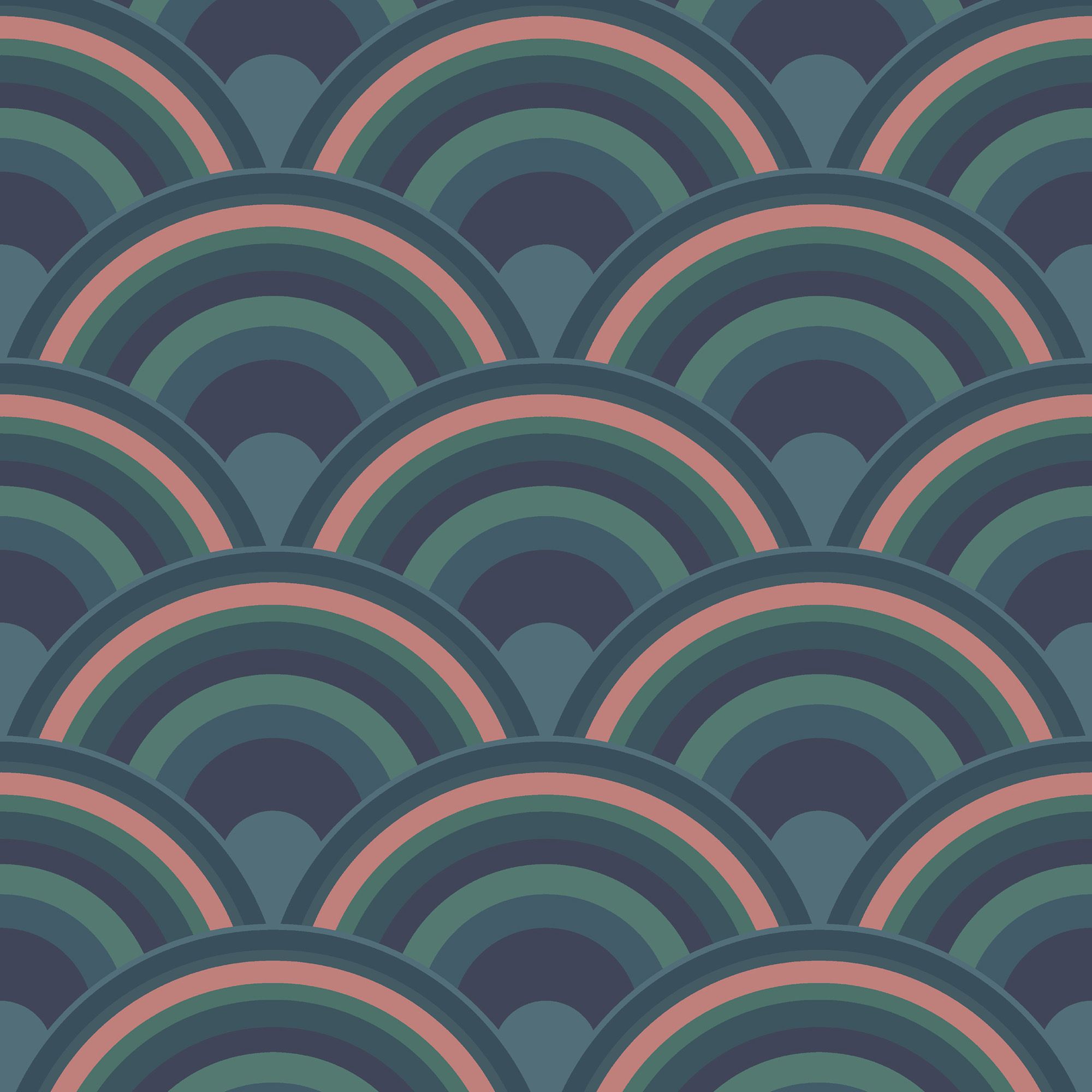 Envy Curve Surf Geometric Smooth Wallpaper Sample