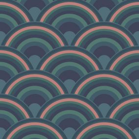 Envy Curve Surf Geometric Smooth Wallpaper Sample