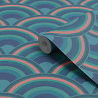 Envy Curve Surf Geometric Smooth Wallpaper