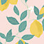 Envy Feeling Fruity Blush Lemon Smooth Wallpaper Sample