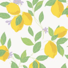 Envy Feeling Fruity Fresh Lemon Smooth Wallpaper Sample