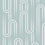 Envy Ups N Downs Pistachio Geometric Smooth Wallpaper Sample