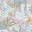 Envy Vacay Candy Multicolour Tropical Smooth Wallpaper