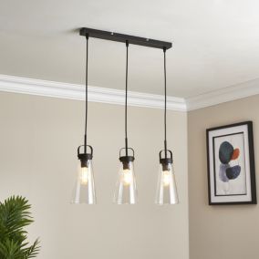 Enzo Matt 3 Lamp LED Pendant ceiling light
