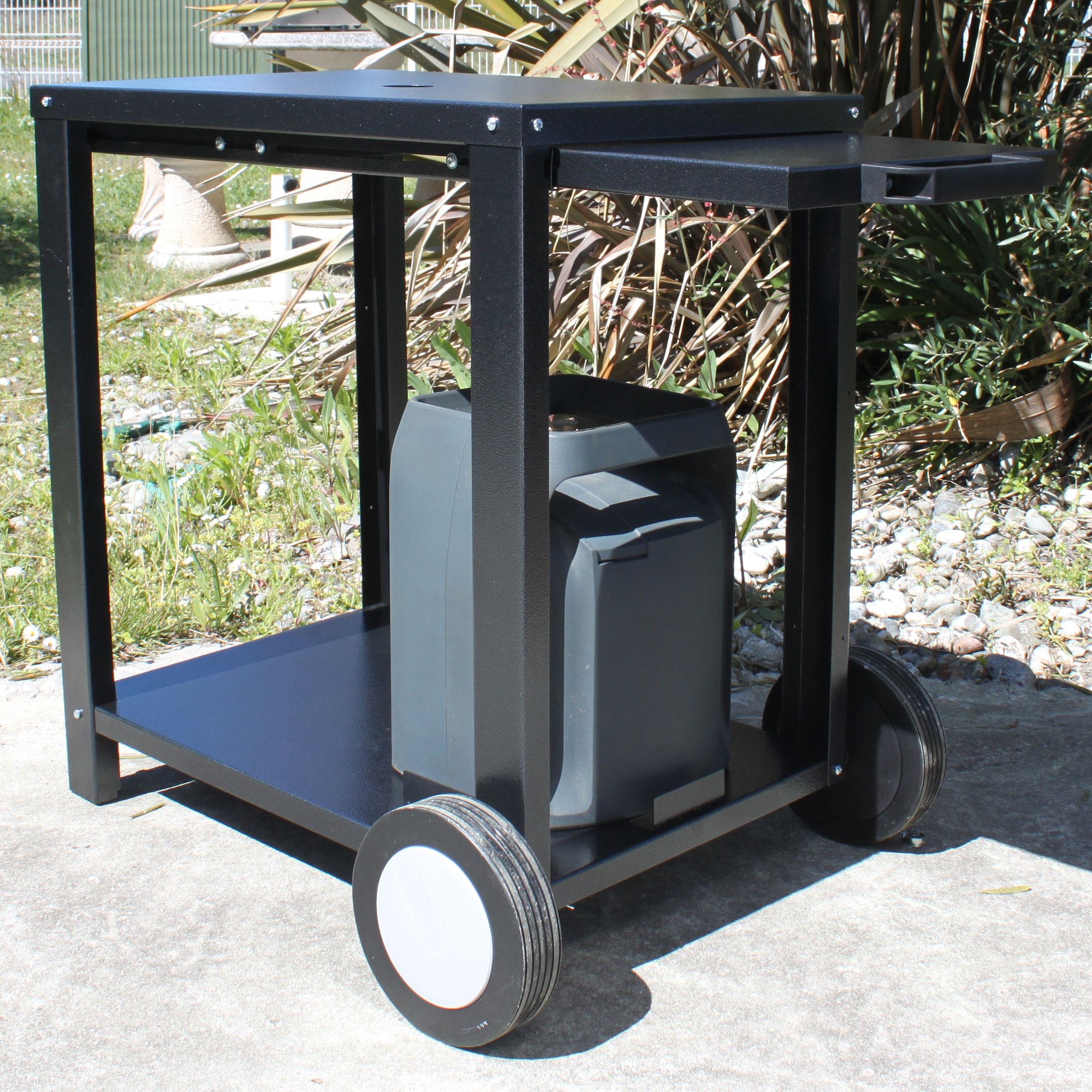 EPOXY STEEL TROLLEY FOR PLANCHAS 1 TO 2